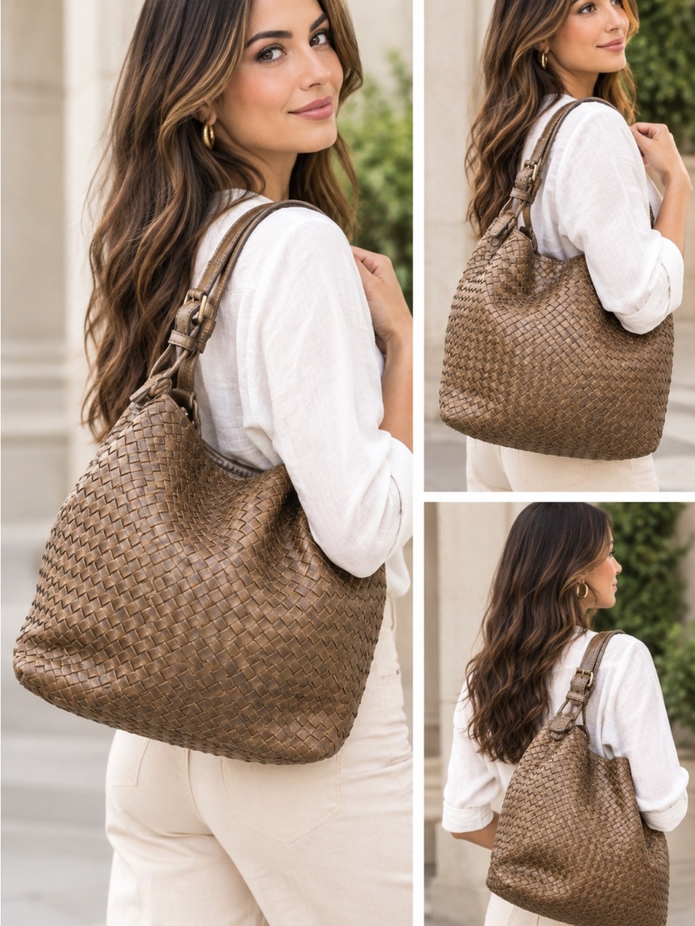 Valentina Italy Made Leather Shoulder Bag